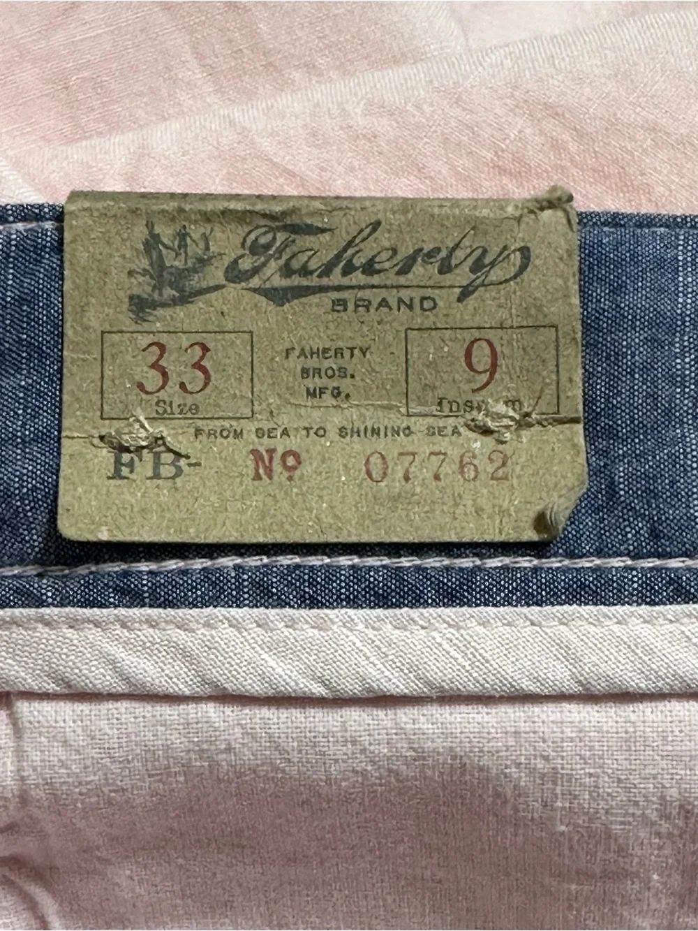 aherty NEW Men’s Malibu Pink Linen Blend Chino Shorts Sz.33 & 38 Preppy Casual